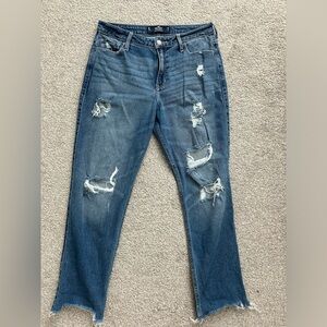 Hollister Distressed Blue Jeans